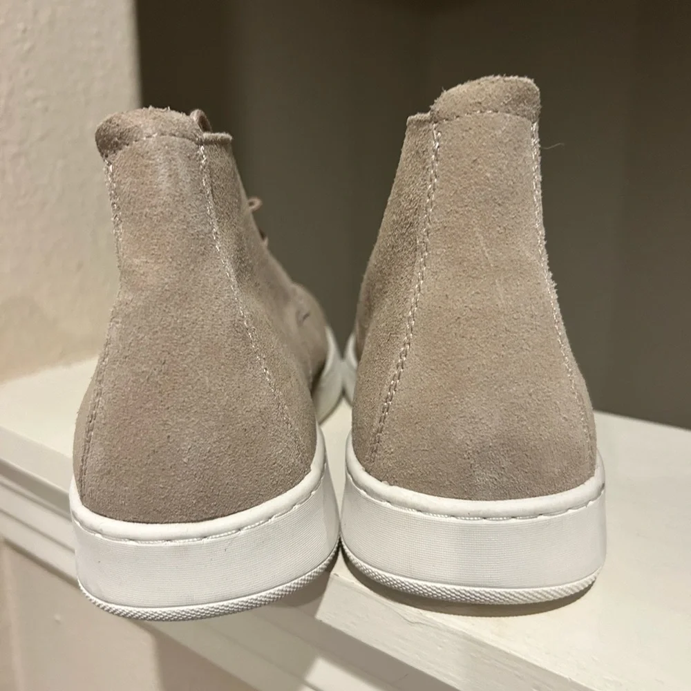 Abound Nordstrom Suede Chukka Boot 2-Eye Lace Up Men's 7M Beige Tried On
